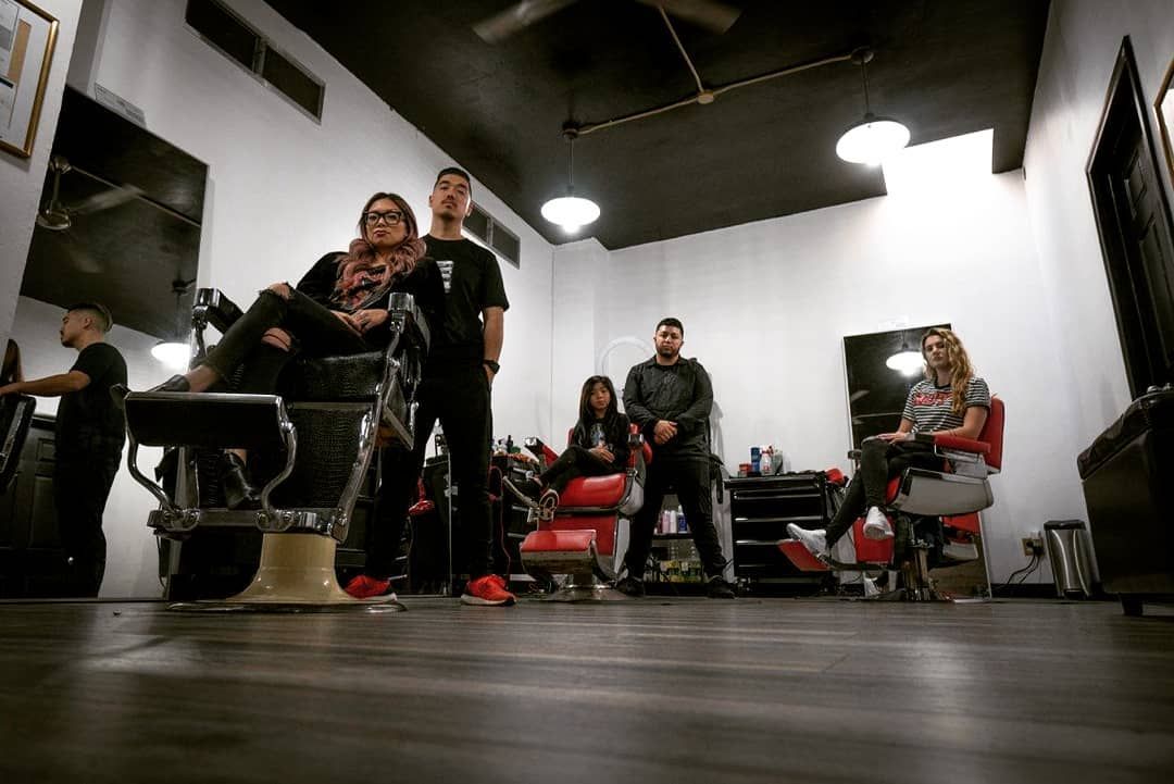 Having a solid team just makes it that much easier to grind harder! 
#HeFadesSheColors#Barber #BarberLife #SDBarbers #SDFinestBarbers #SanDiegosFinestBarbers #WestCoastBarbers #CABarbers #BarberLifestyle #Pacinos #TheCommission #SanDiego #SouthEastSanDiego #NationalCity #ChulaVista #NorthPark #NorthParkSD  #DowntownSanDiego #Barbershop #BarbershopConnect #SDBarberCollective #ShowcaseBarbers #CPRBarbers #BarberGang #BarberLove #Peluqueros #Barberos #BarberosDelMundo #BarberNation #InternationalBarbers