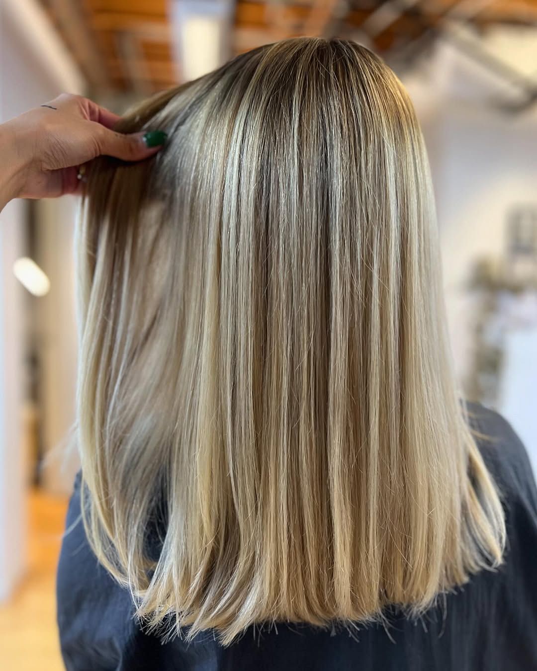 My girl requested to go blonde.. 🪄✨👩🏼

Previous color and cut done by another stylist 💕