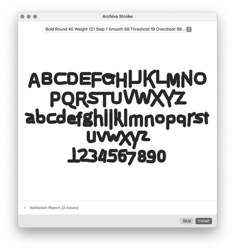 Font Remix Output 2026.10