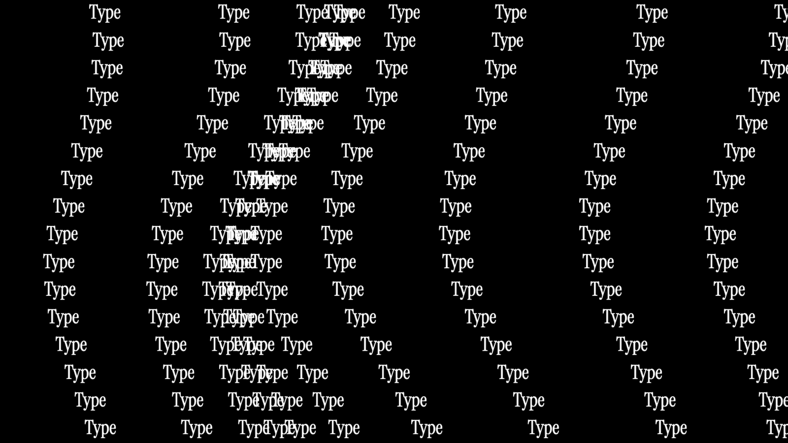 Typomatics Outtakes