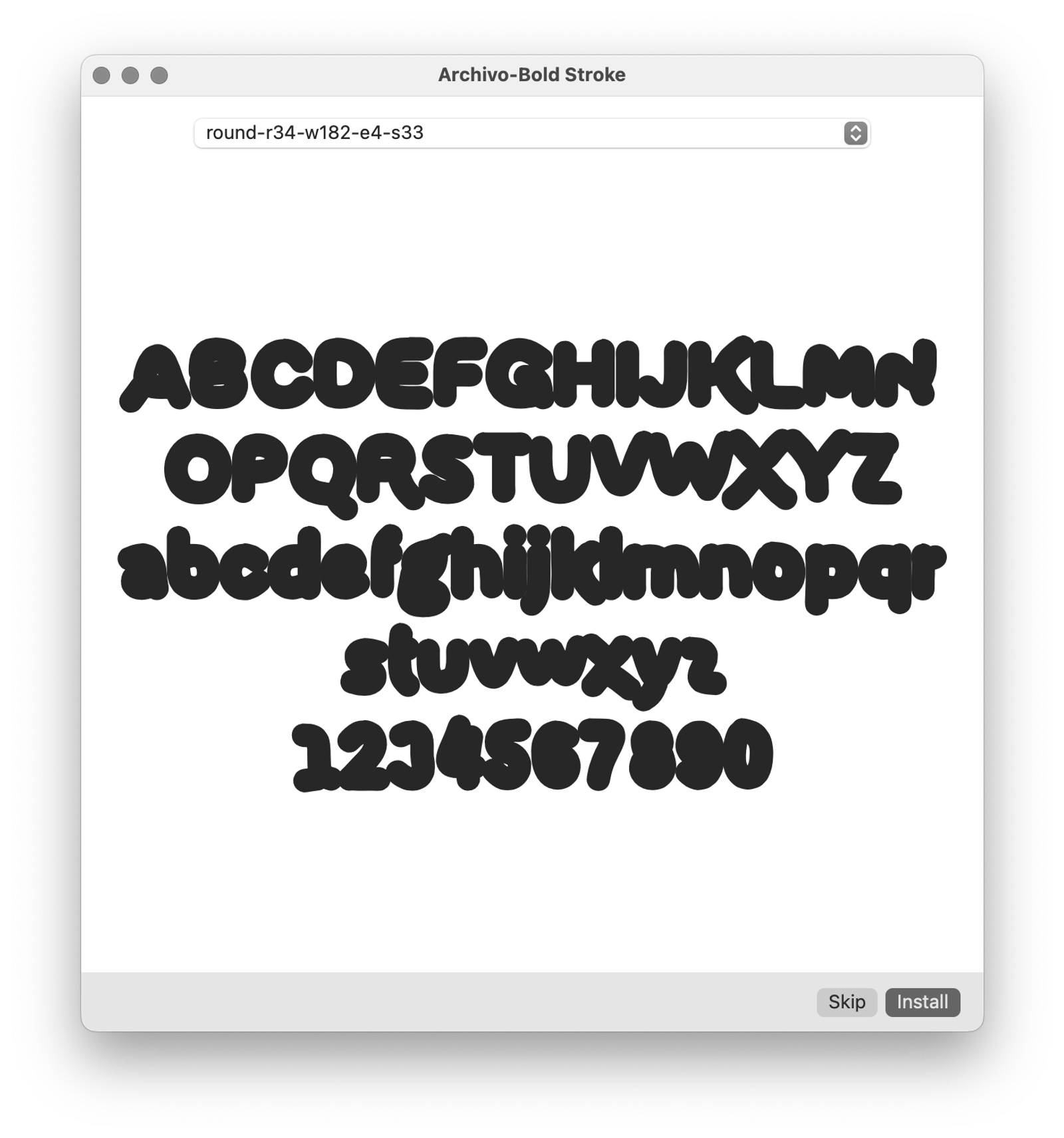 Font Remix Output 2026.10