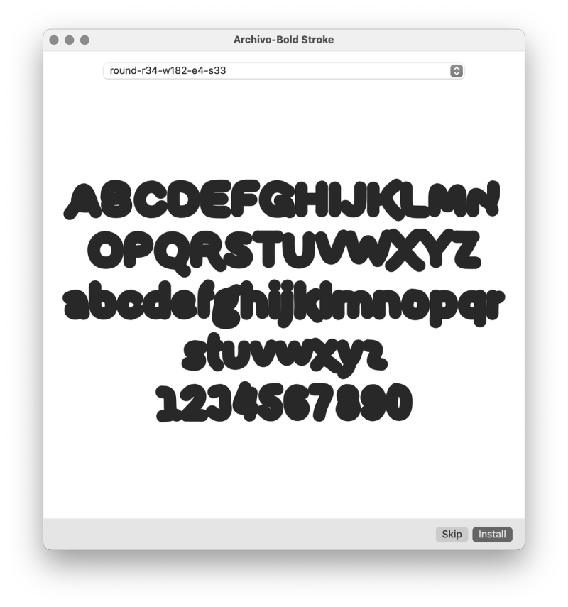 Font Remix Output 2026.10