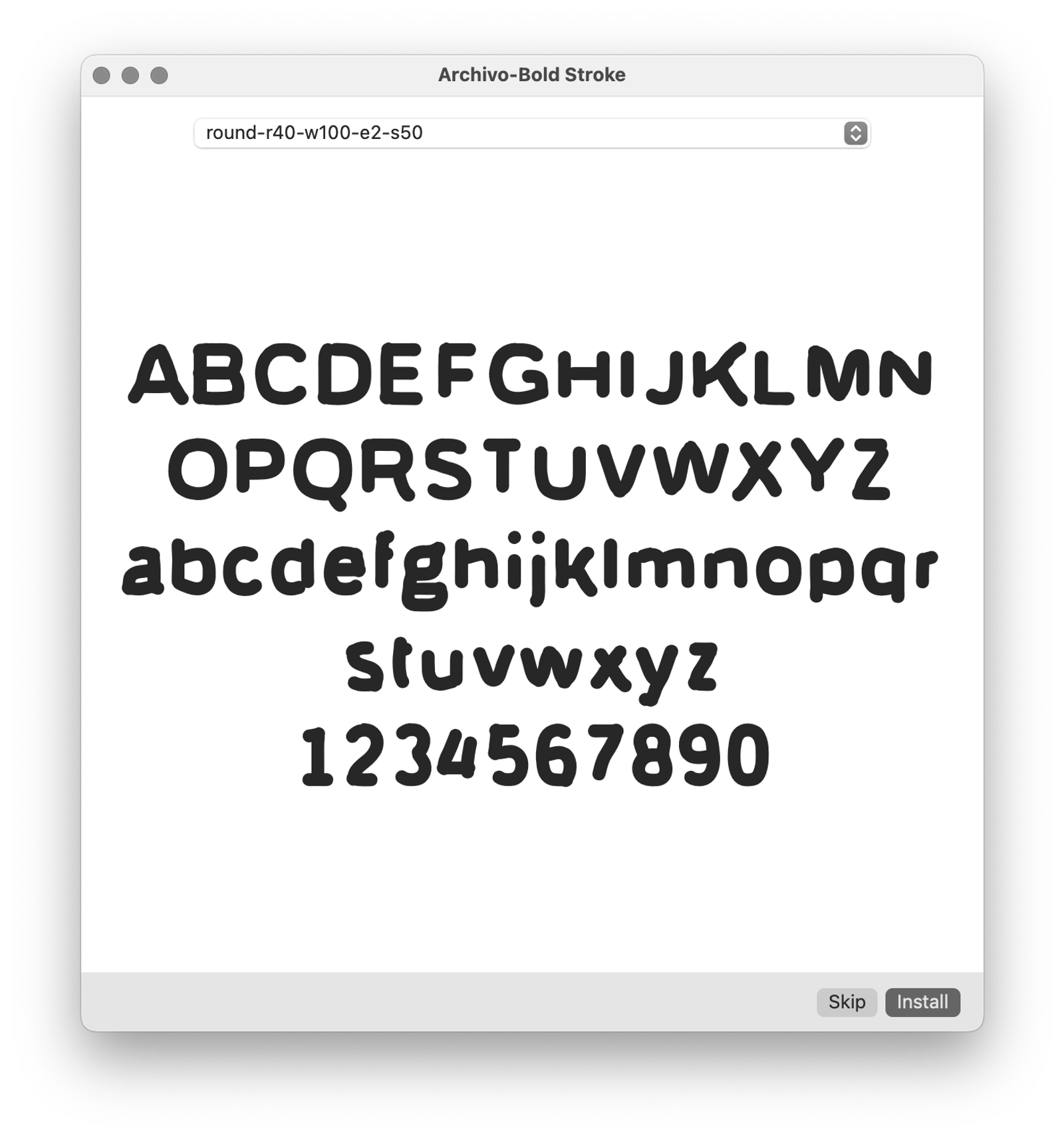 Font Remix Output 2026.10