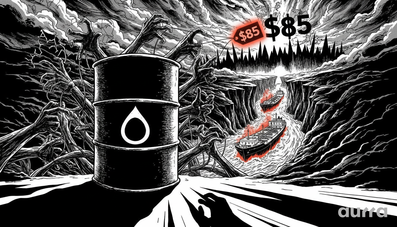 WTI Crude Tăng Mạnh: Rủi Ro Địa Chính Trị Đẩy Giá Lên $85