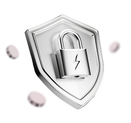 Stock graph line with coins floating around