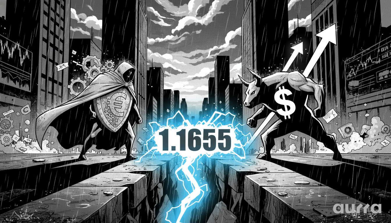 Previsão para o EUR/USD: Par testa o ponto de pivô de resistência em 1,1655