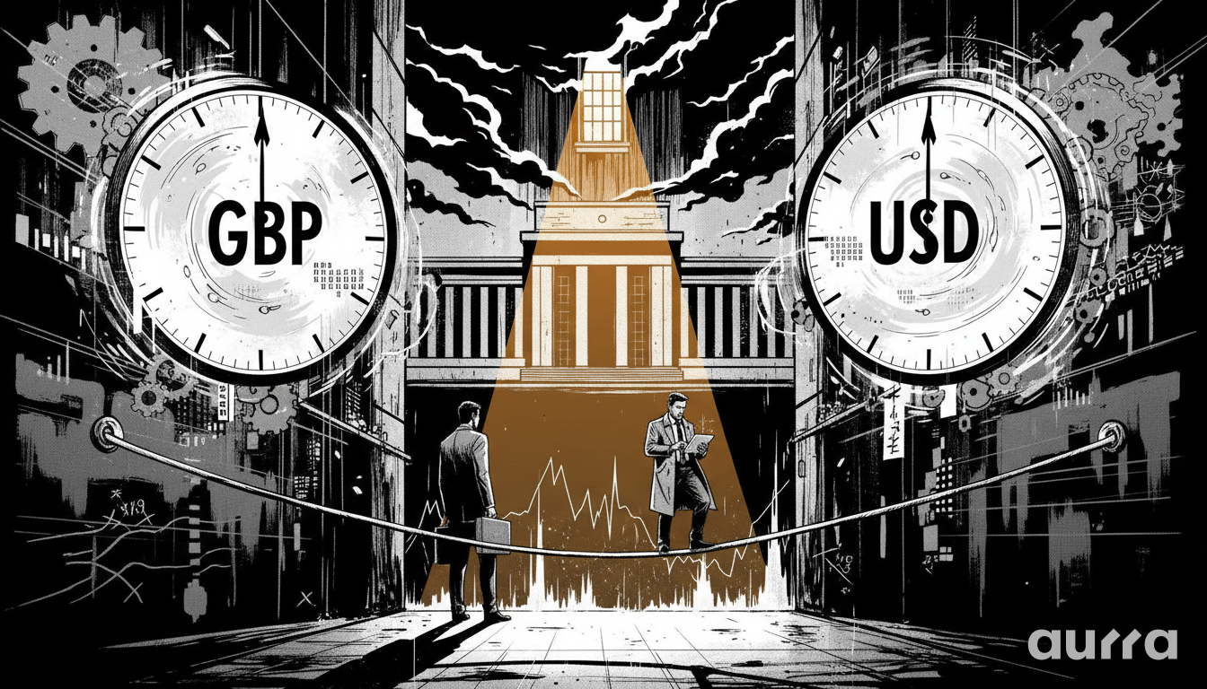 GBP/USD traders await Fed clarity and key UK CPI data.