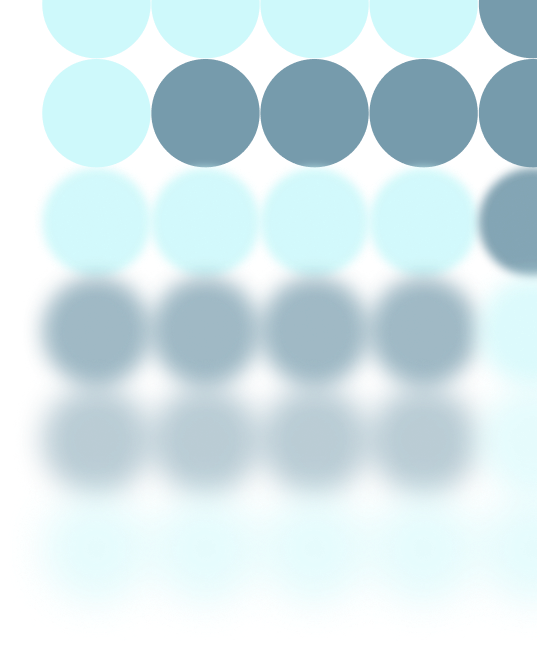 Blurred circle grid