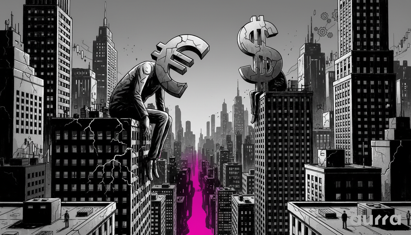 欧元兑美元前景：欧元区数据疲软，空头目标指向1.1500