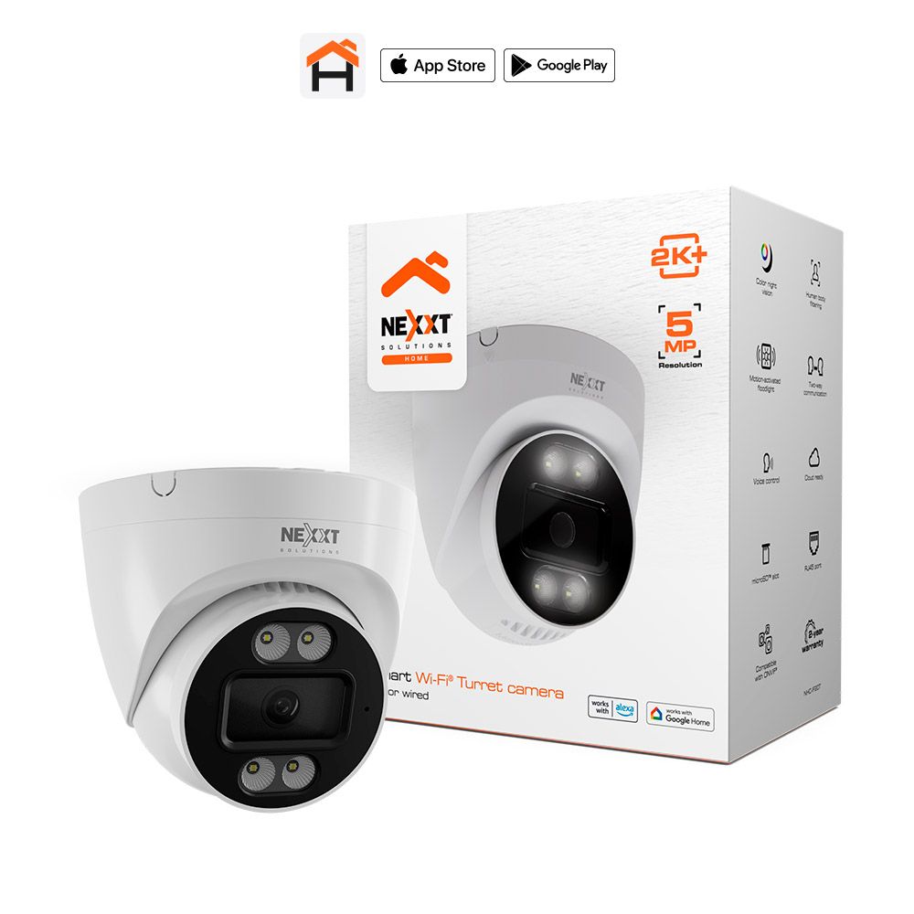 Cámara Turret Wi-Fi® inteligente