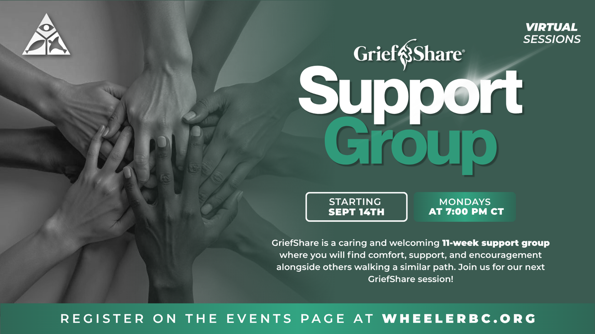GriefShare Support Group - Fall 2026