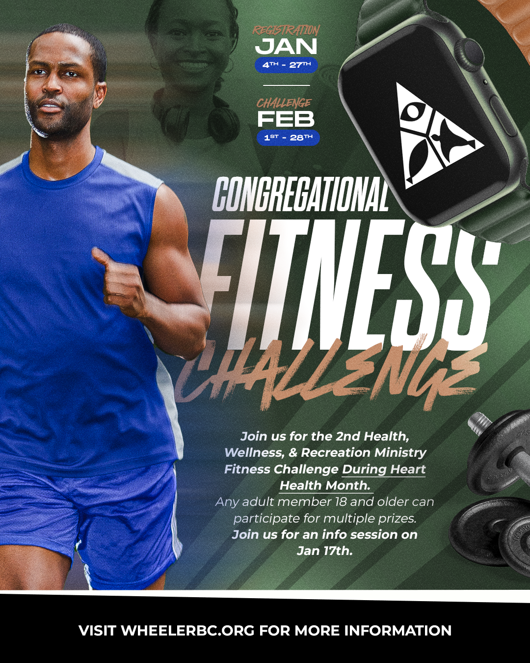 2026 Congregational Fitness Challenge header image