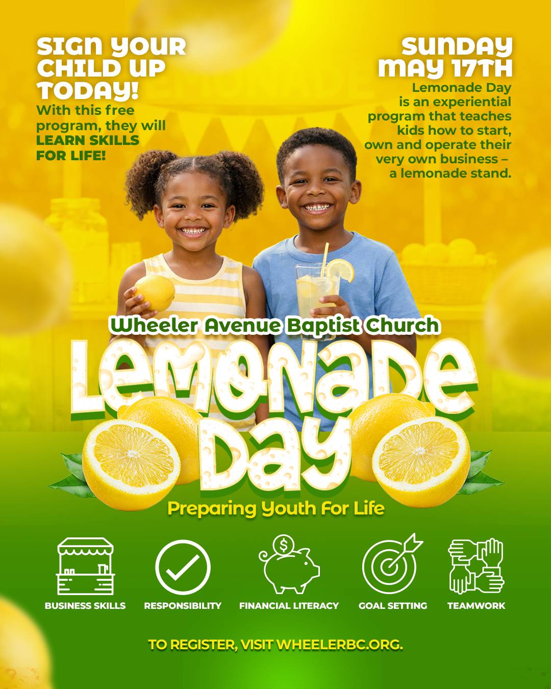 Lemonade Day on The Avenue 2026 header image