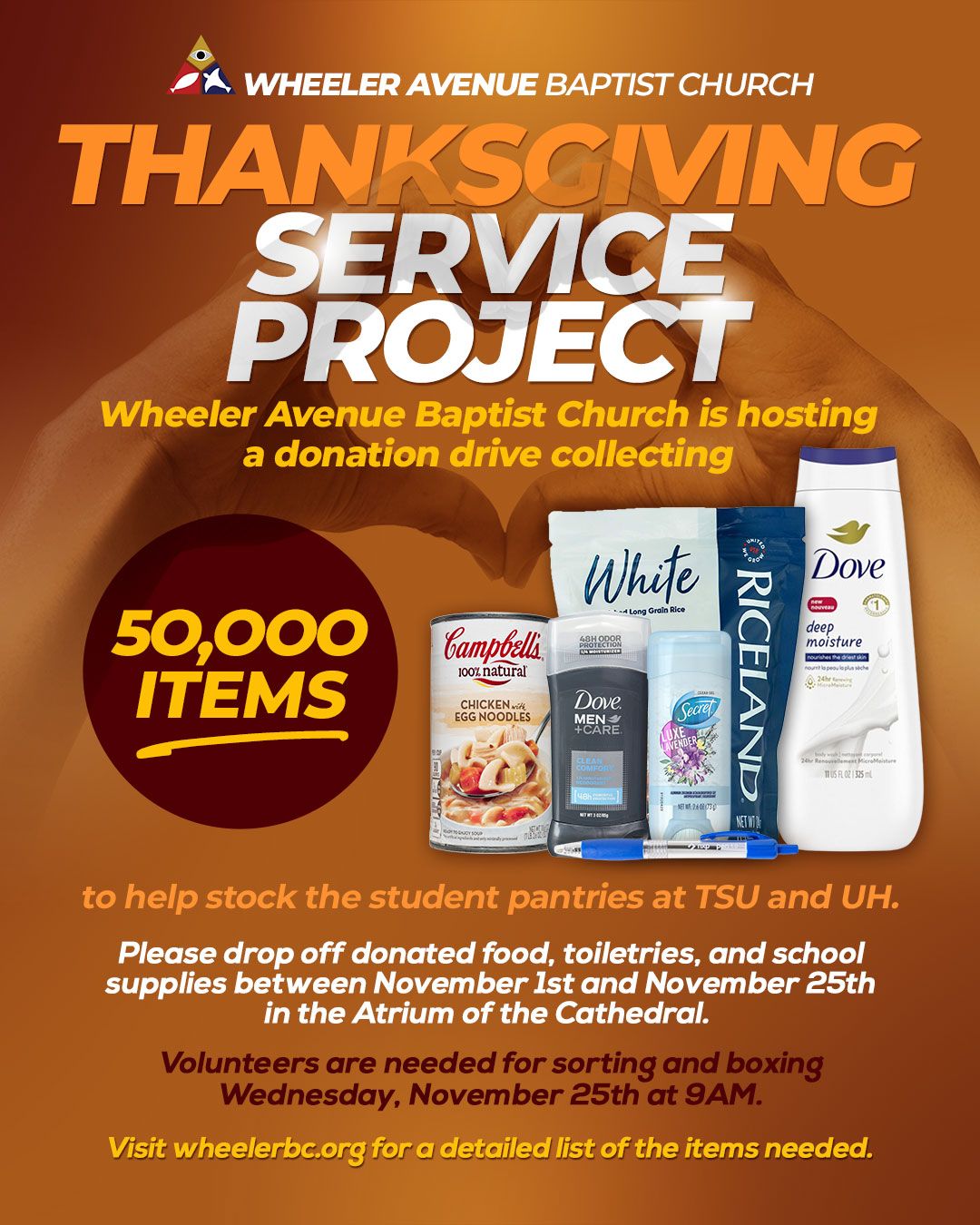 Thanksgiving Service Project