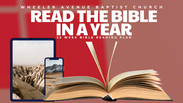 Read The Bible In A Year - 52 Week Bible Reading Plan