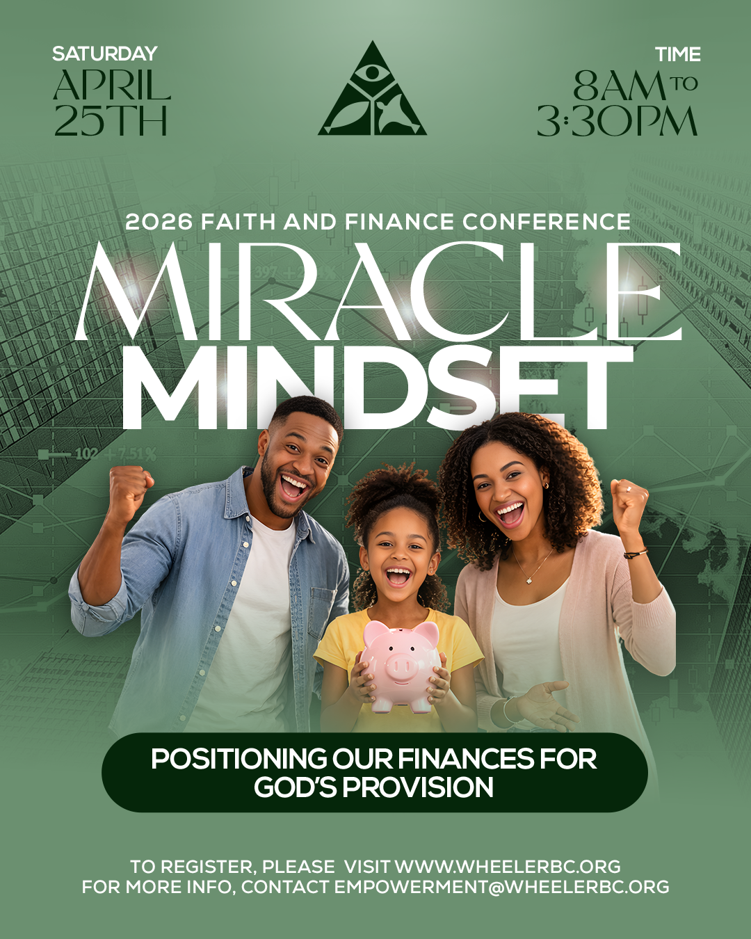 2026 Faith & Finances Conference - The Miracle Mindset header image