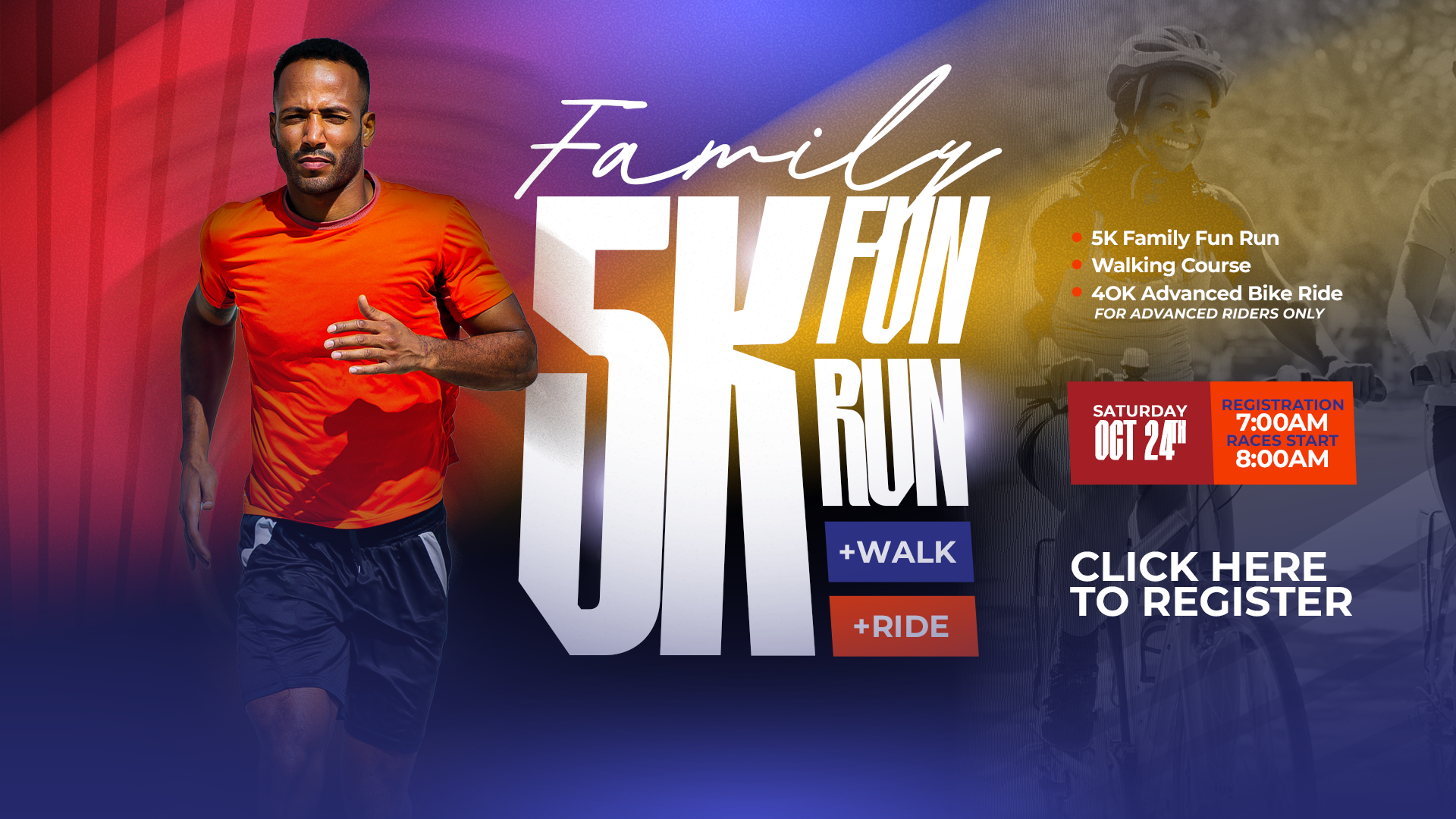Fall 5K Fun Run/Walk & Bike Ride