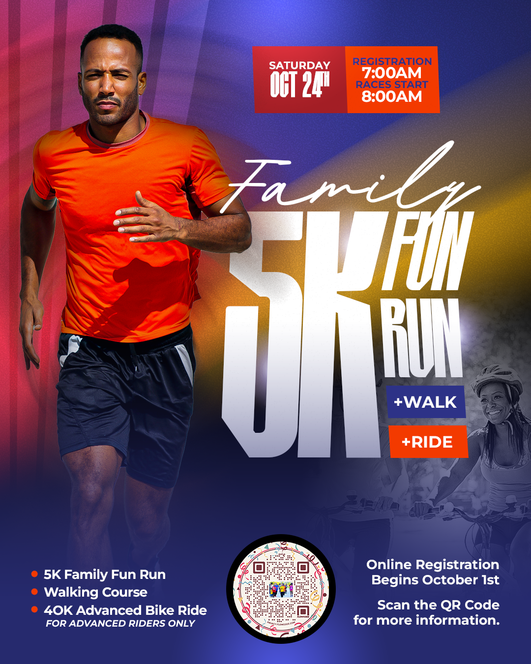 Fall 5K Fun Run/Walk & Bike Ride
