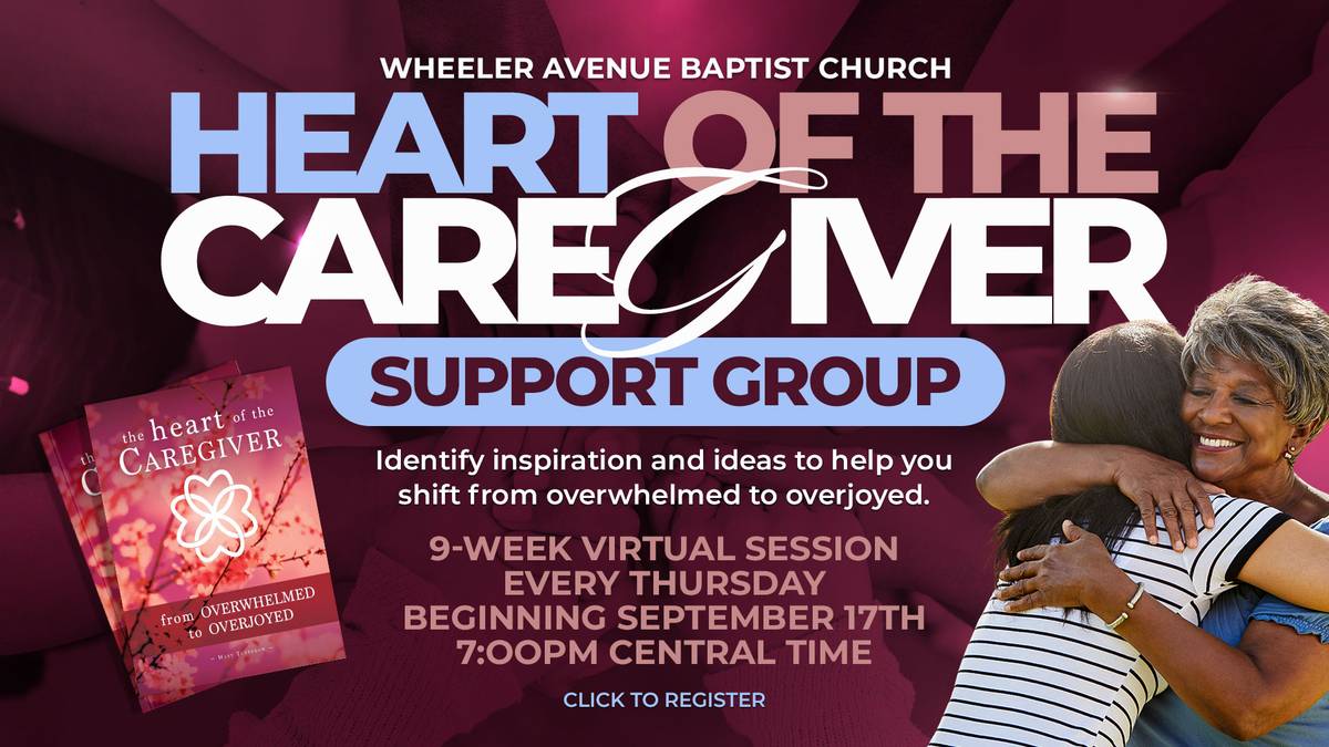 The Heart of the Caregiver: Fall 2026 Support Group