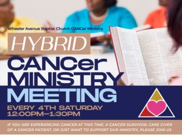 Cancer Ministry Meetings (Hybrid)