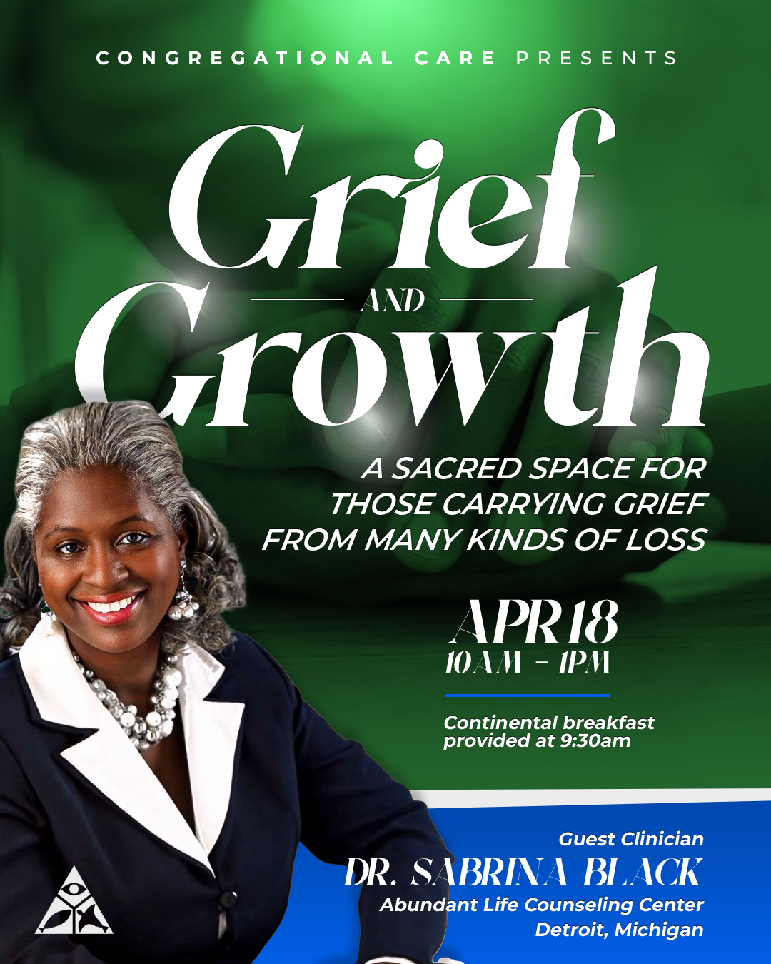 Grief and Growth: Spring Workshop header image