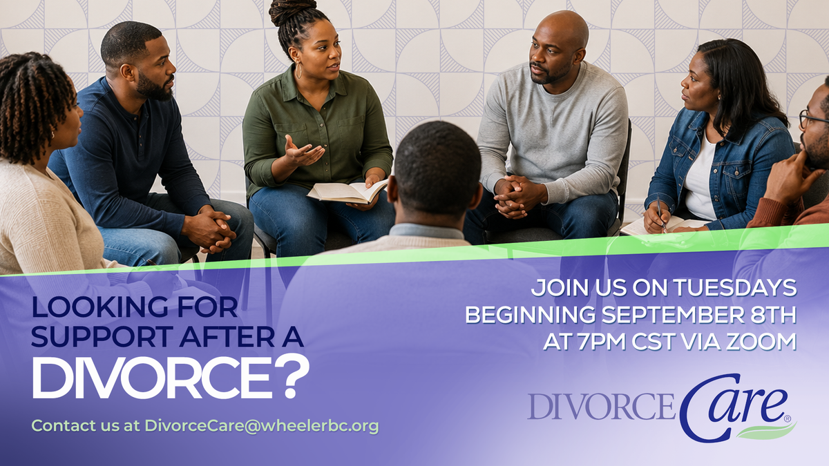 DivorceCare Support Group - Fall 2026