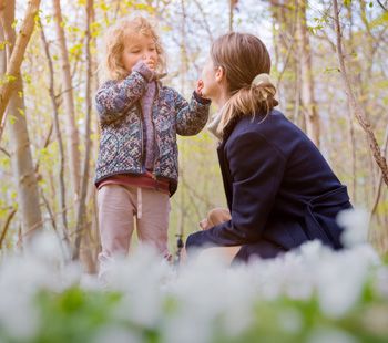 Forår mor og datter
