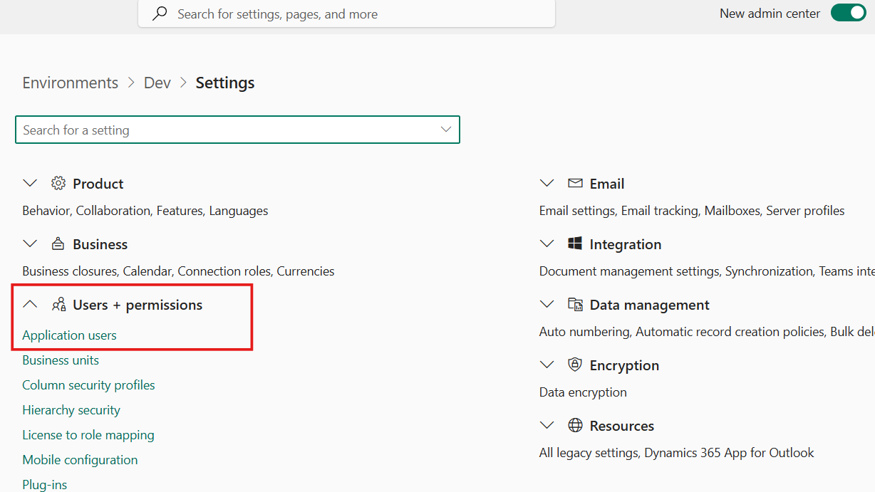 application-users-power-platform-admin