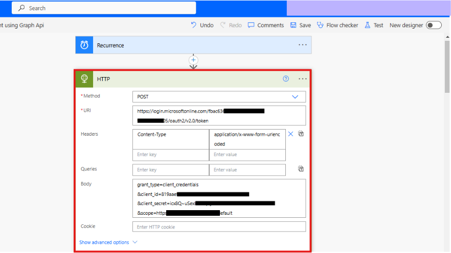 power-automate-access-token-generation
