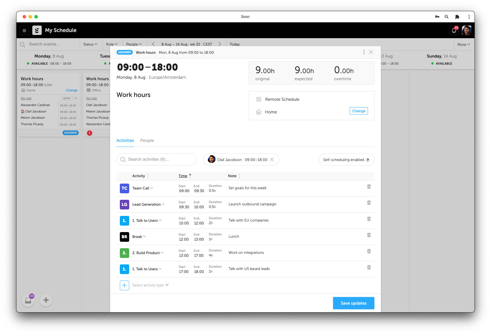 Time blocking: How to prioritize your time with Soon