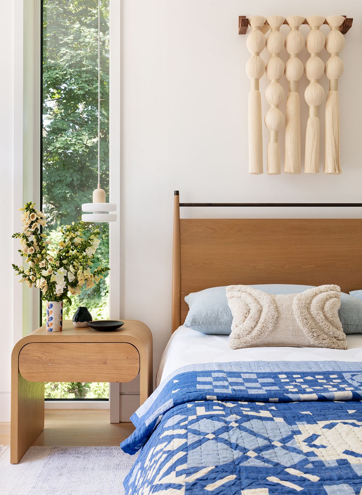 Primary bedroom vignette