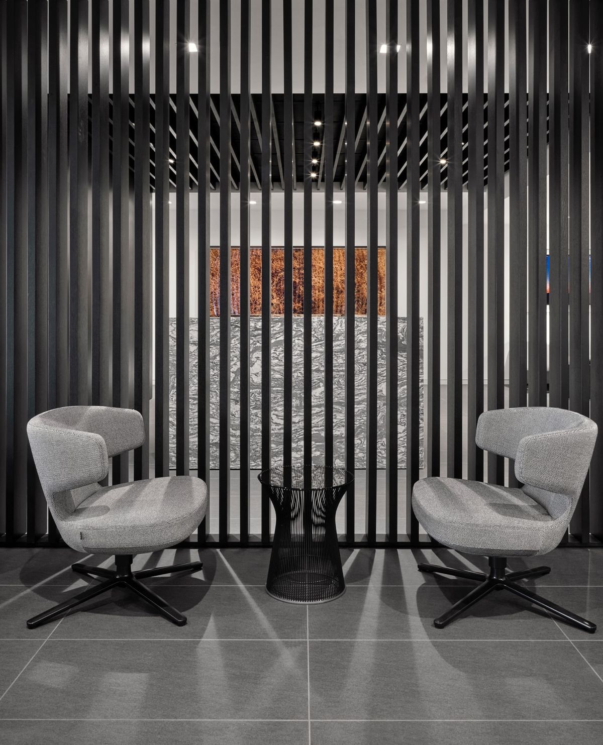 Another private seating area