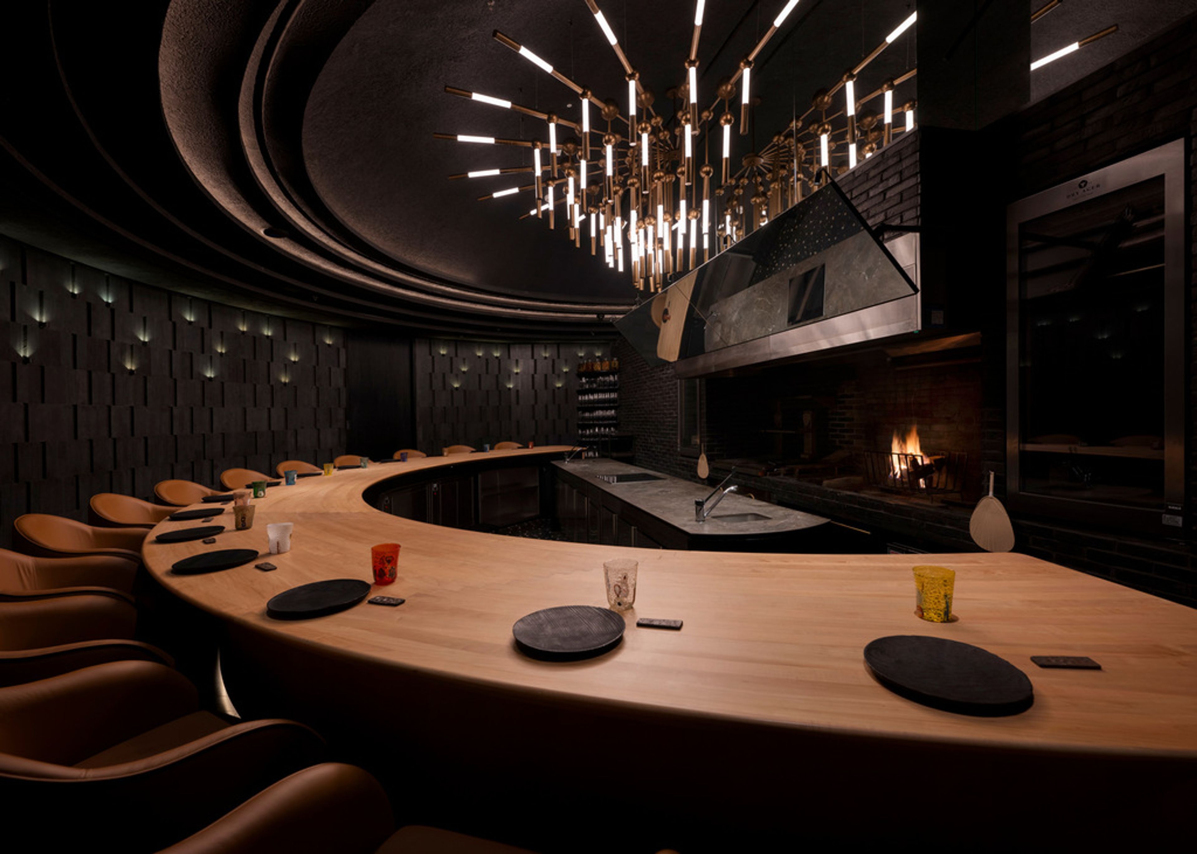 Smoked Room. Fire Omakase