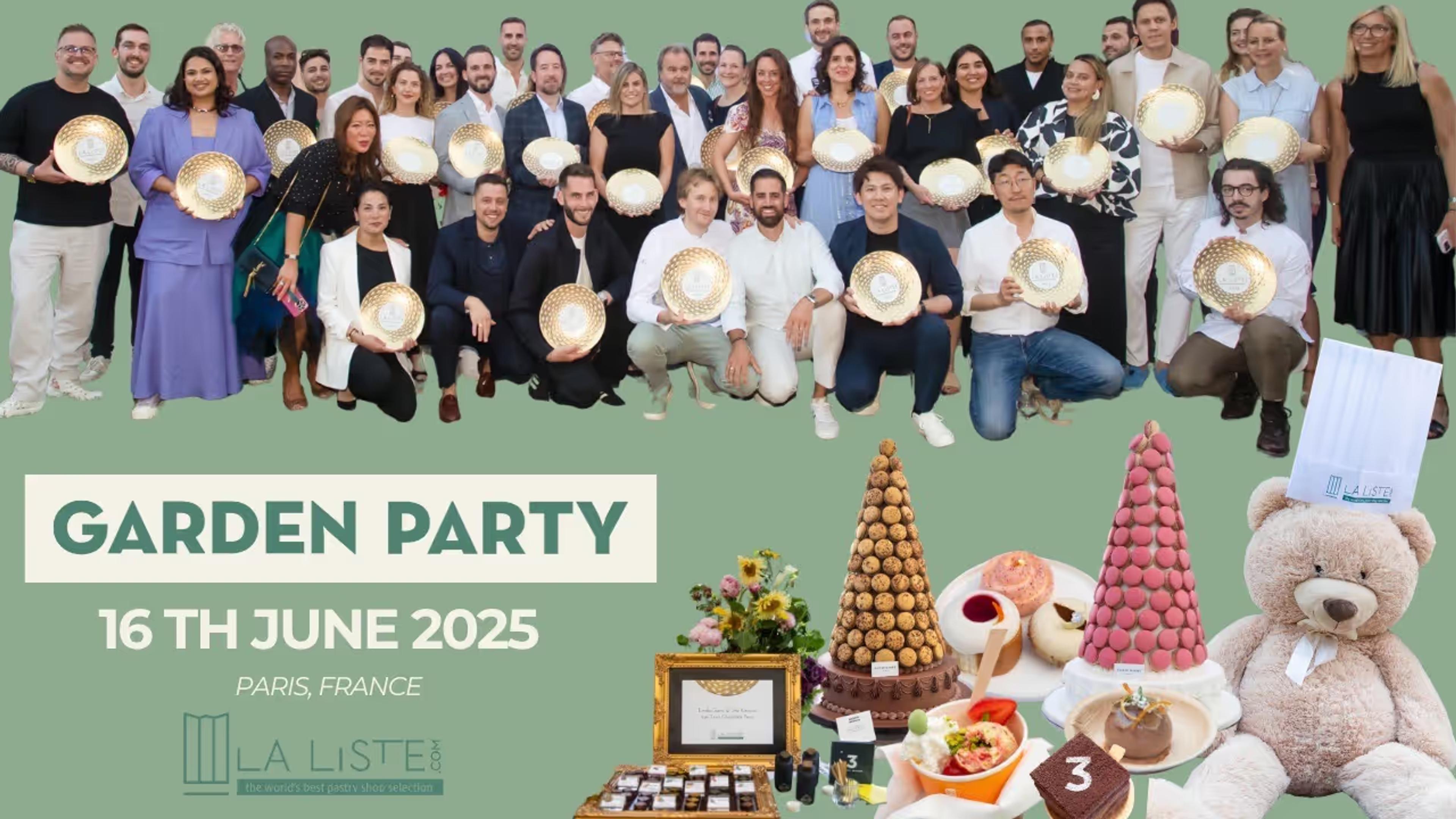 2025 Garden Party Highlights & Pastry Special Awards
