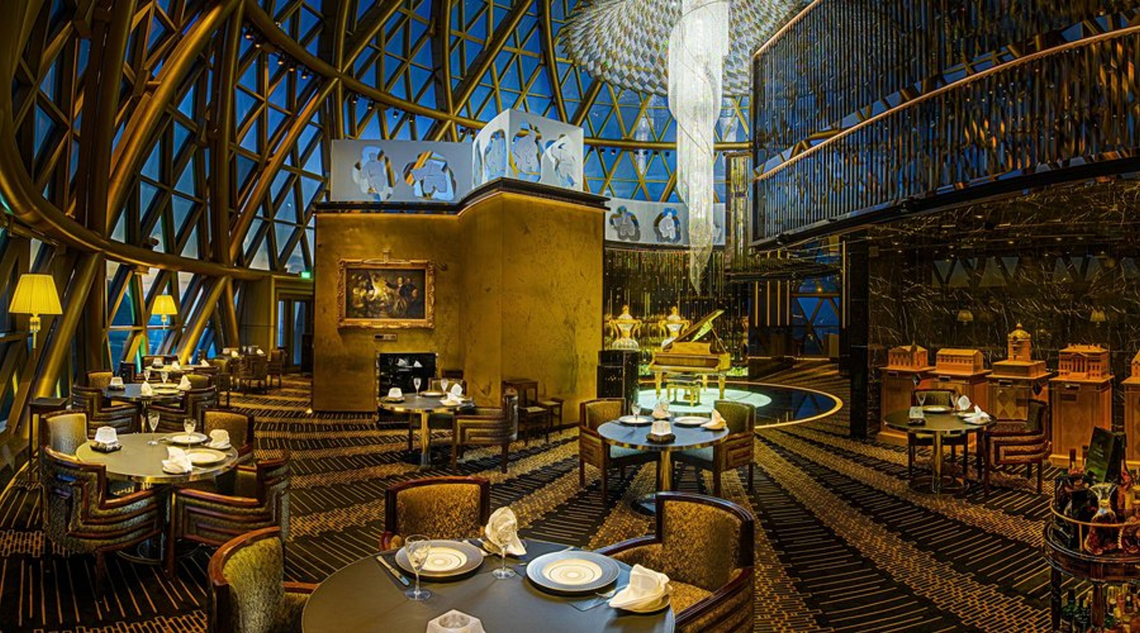 La salle du Robuchon au Dôme