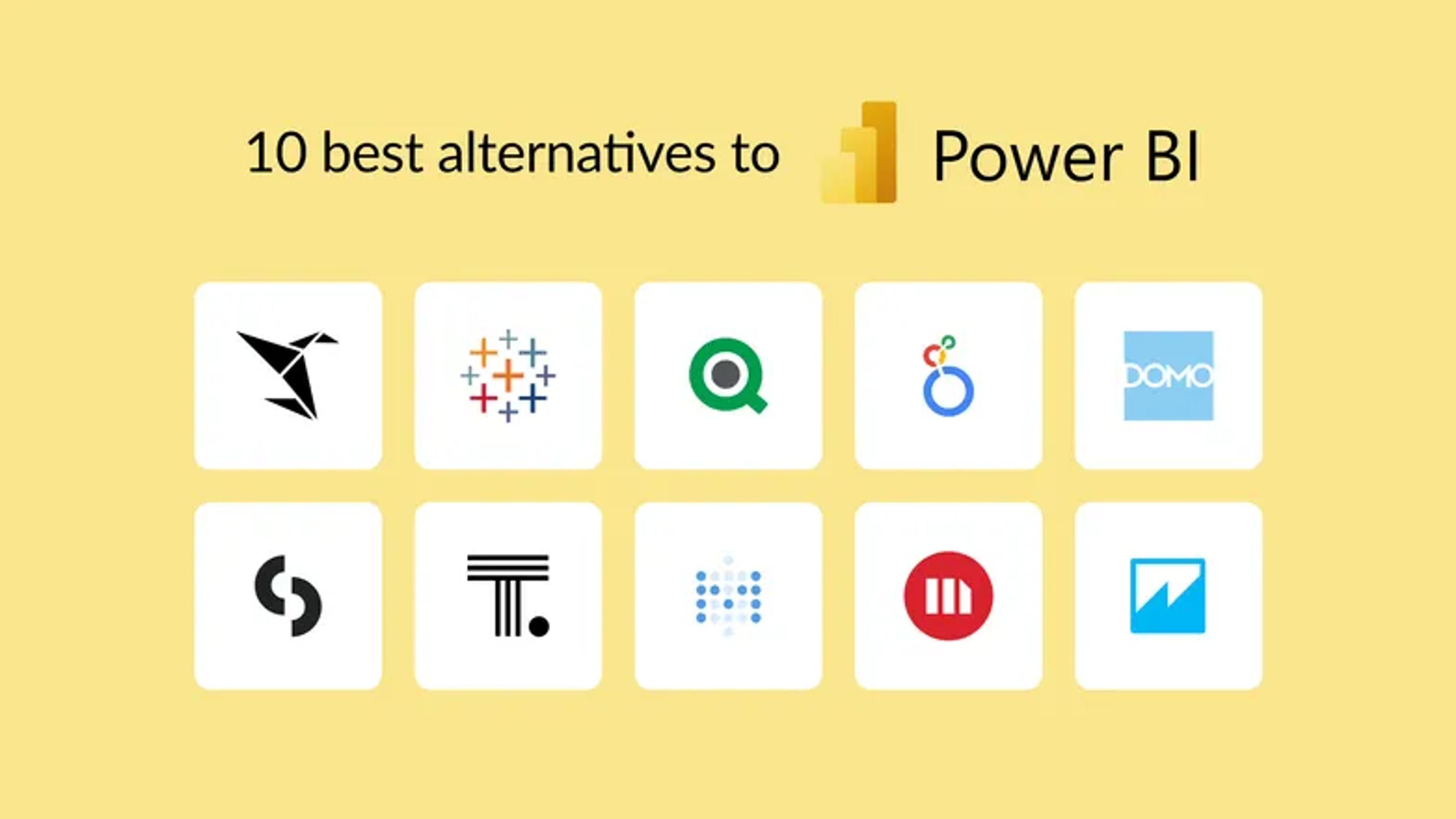10 Best Alternatives to Power BI for 2024