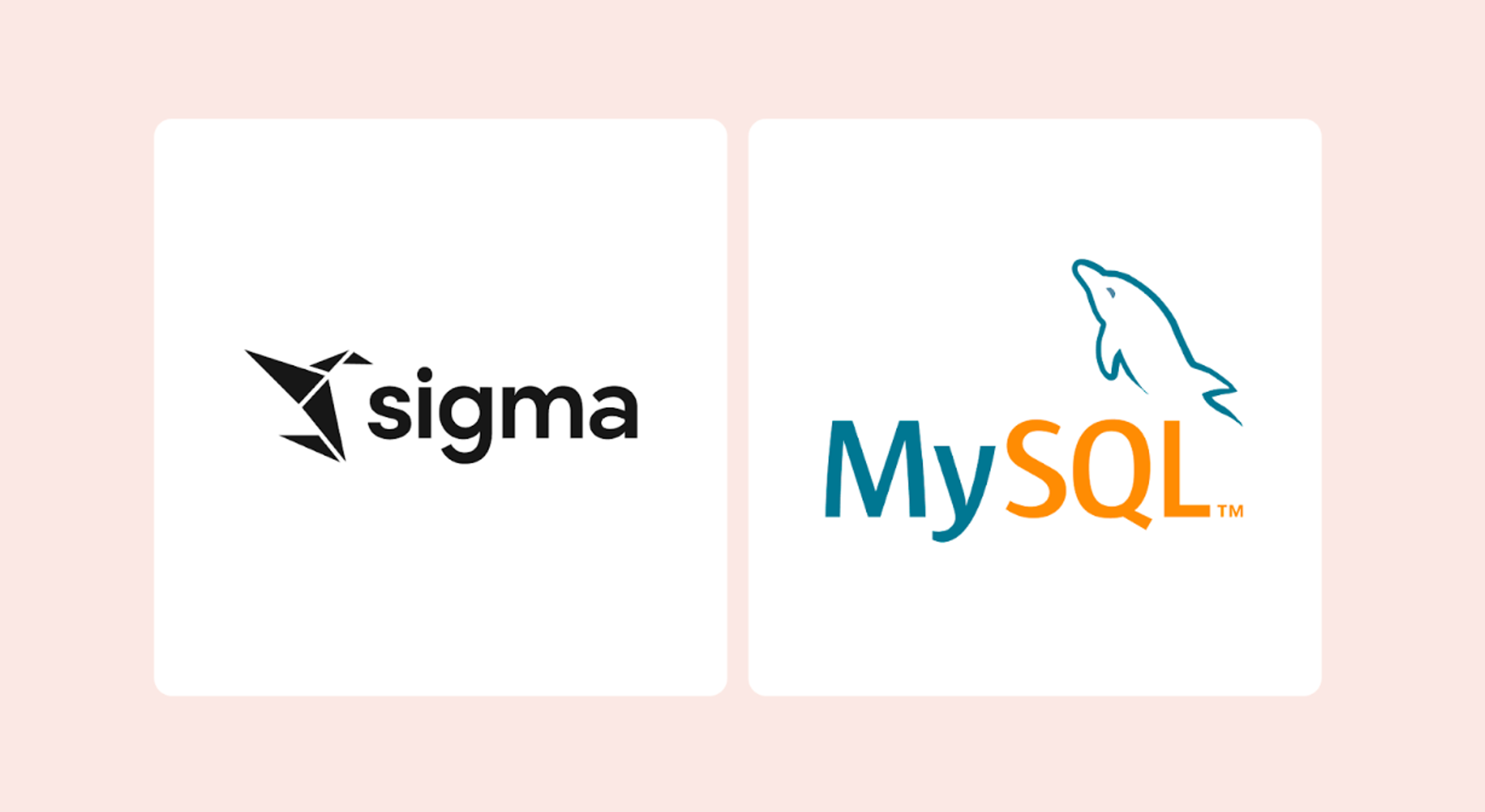 Sigma MySQL Connector Now in GA!