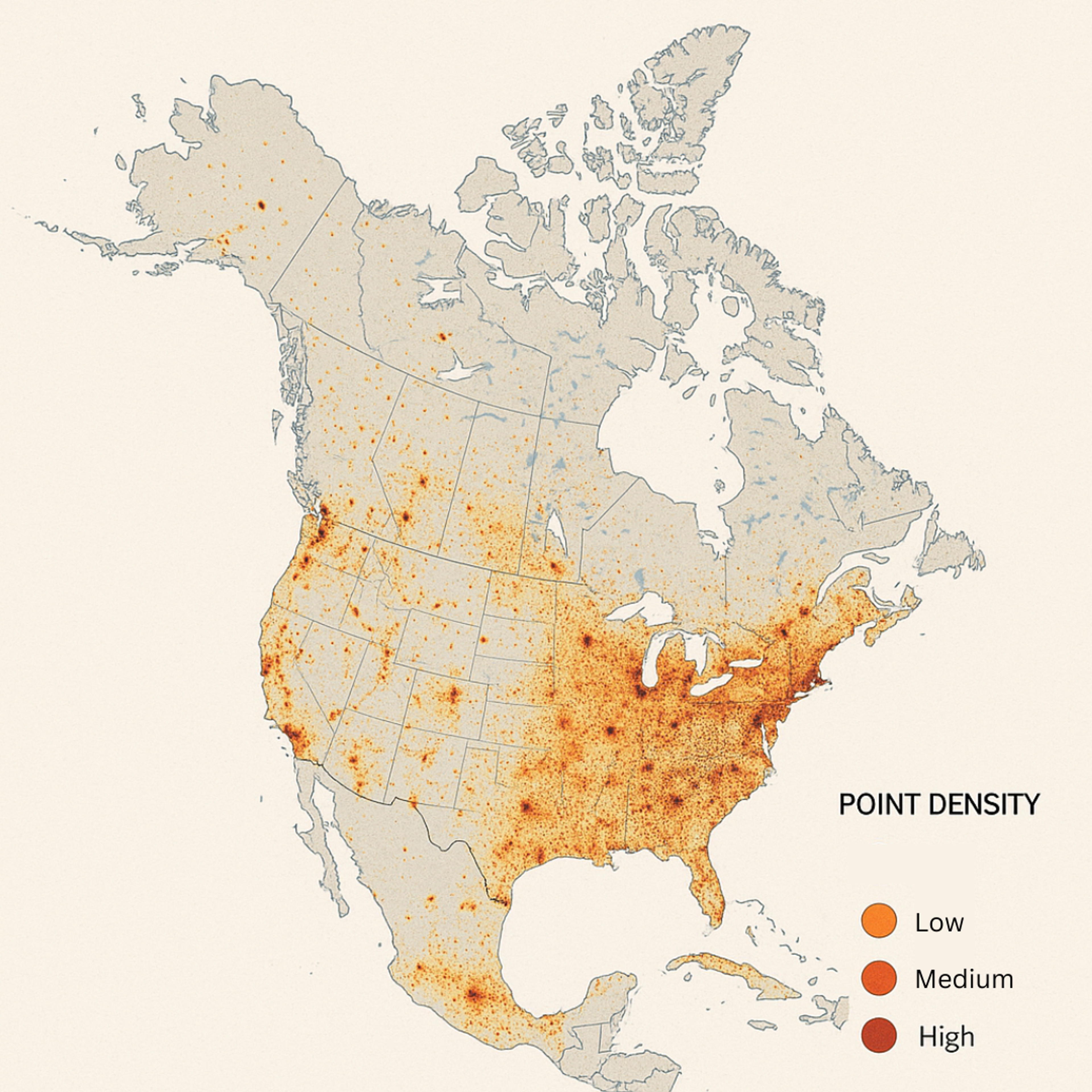 point density heatmap data visualization