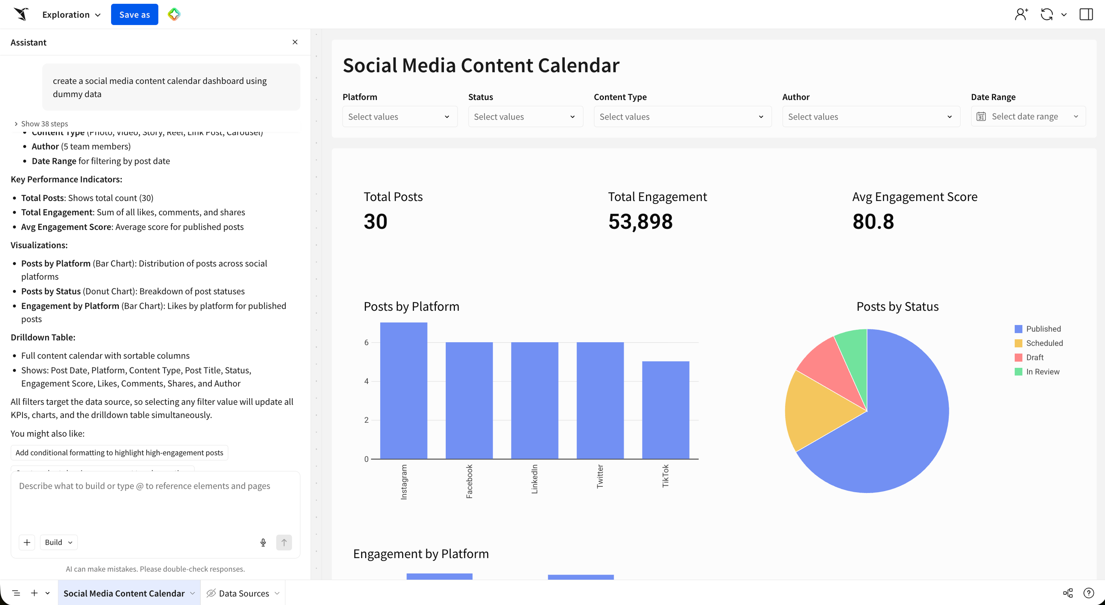 Sales Pipeline Dashboard