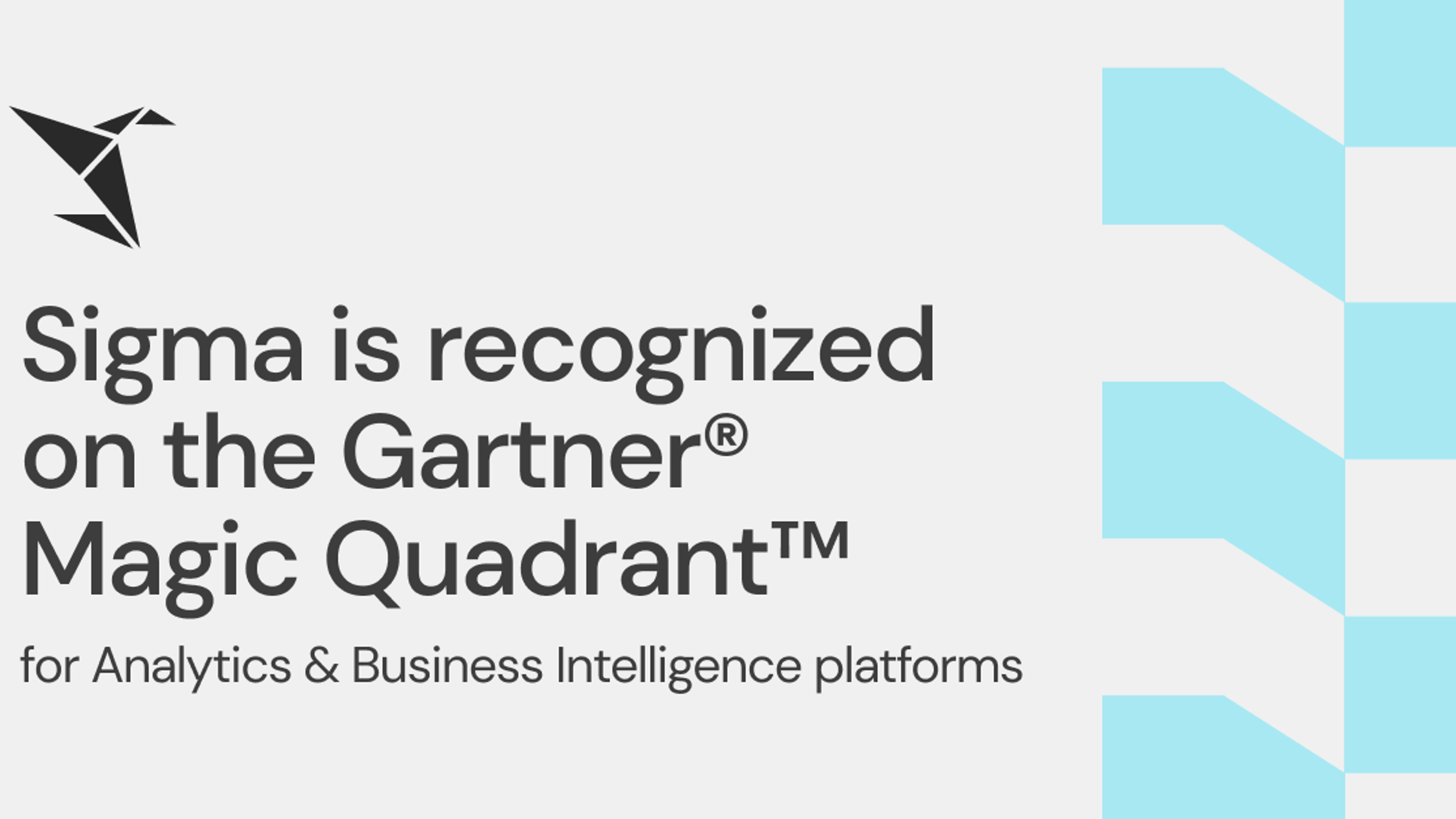 2025 Gartner® Magic Quadrant™
for Analytics & Business Intelligence