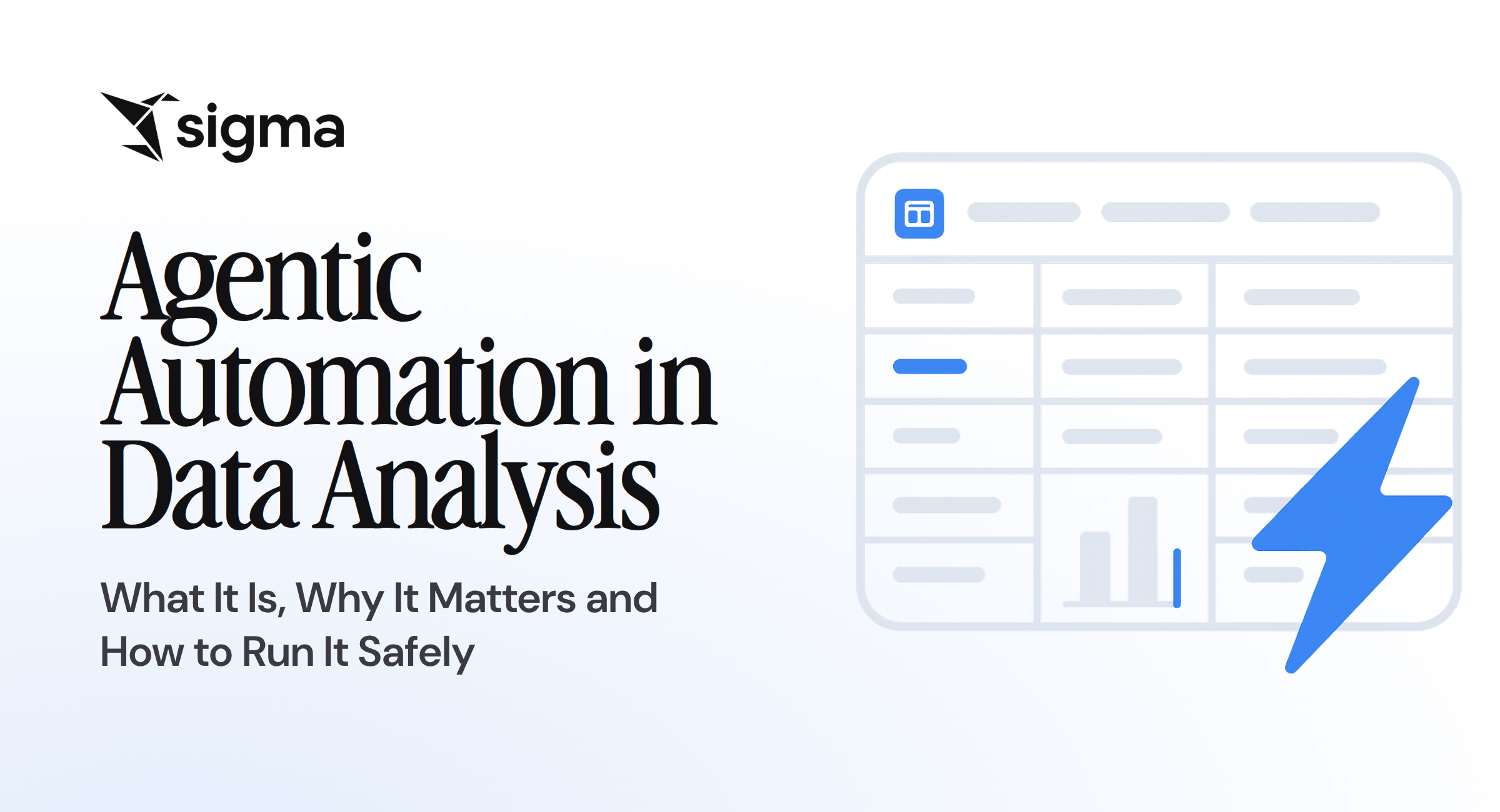 Agentic Automation in Data Analysis: What It Is, Why It Matters and How to Run It Safely