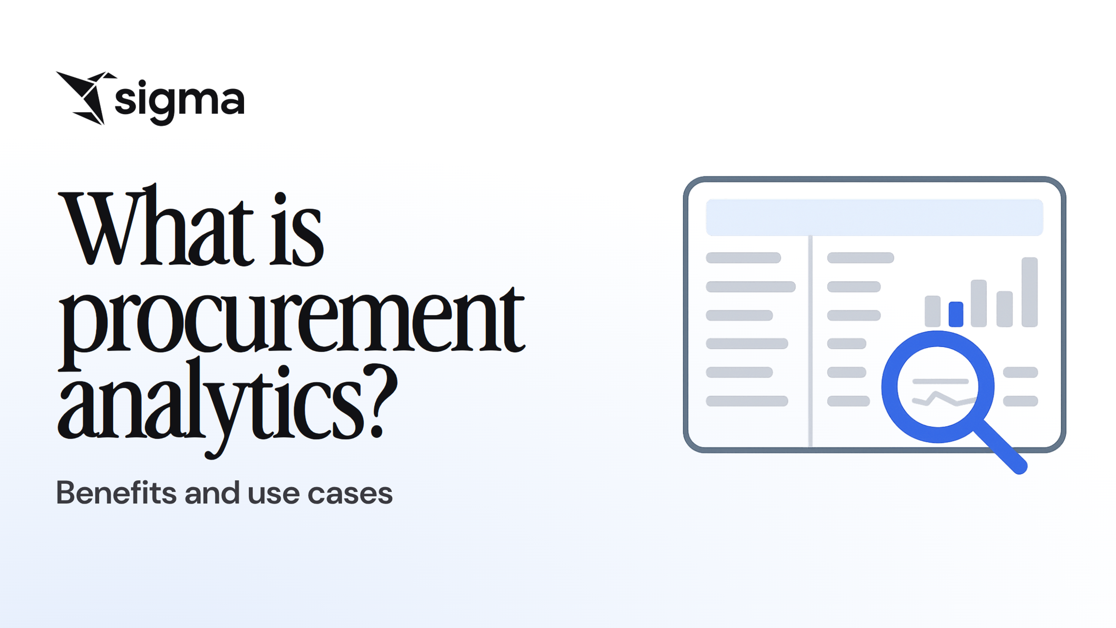 What is procurement analytics? Benefits and use cases