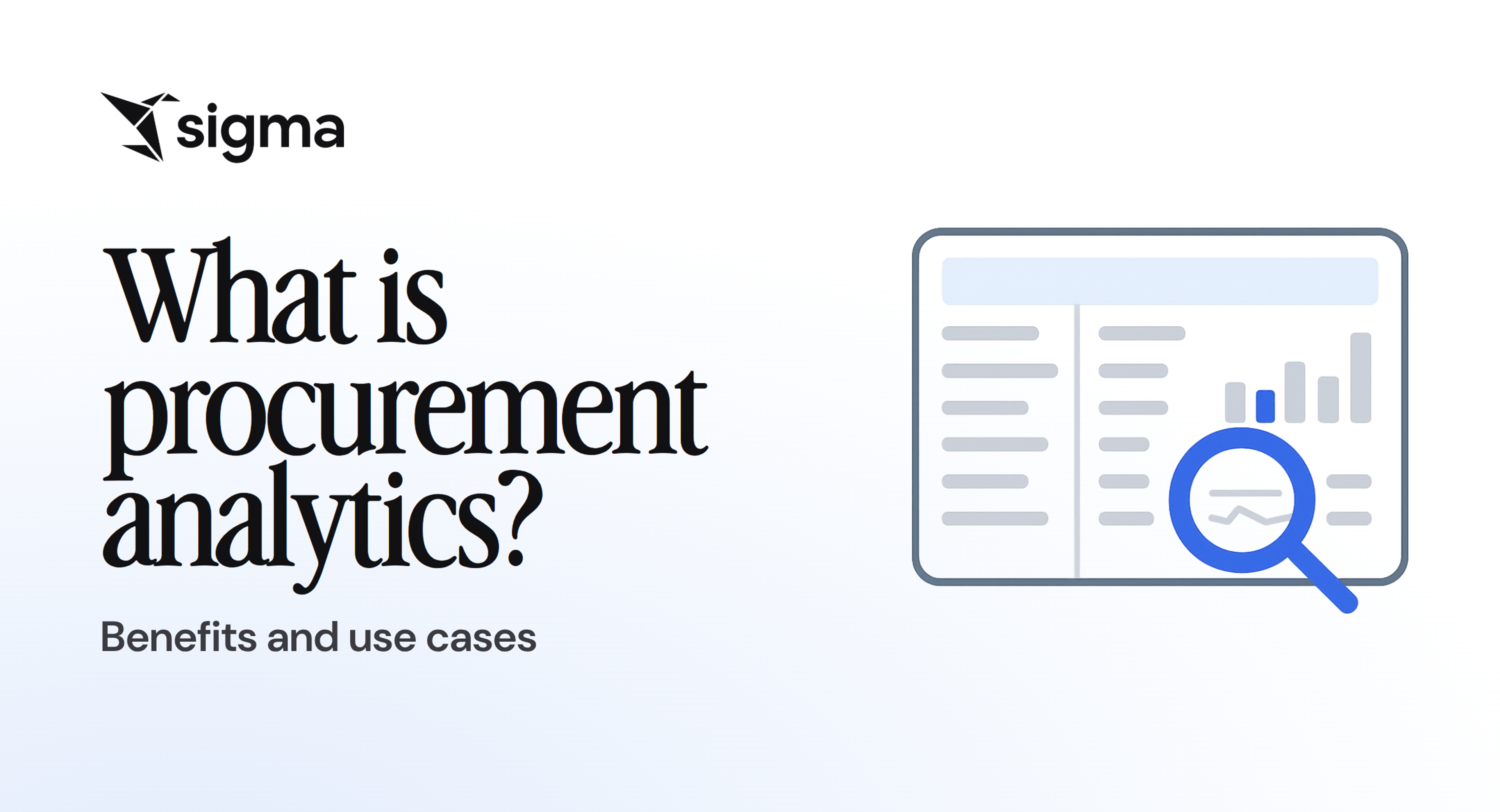 What is procurement analytics? Benefits and use cases