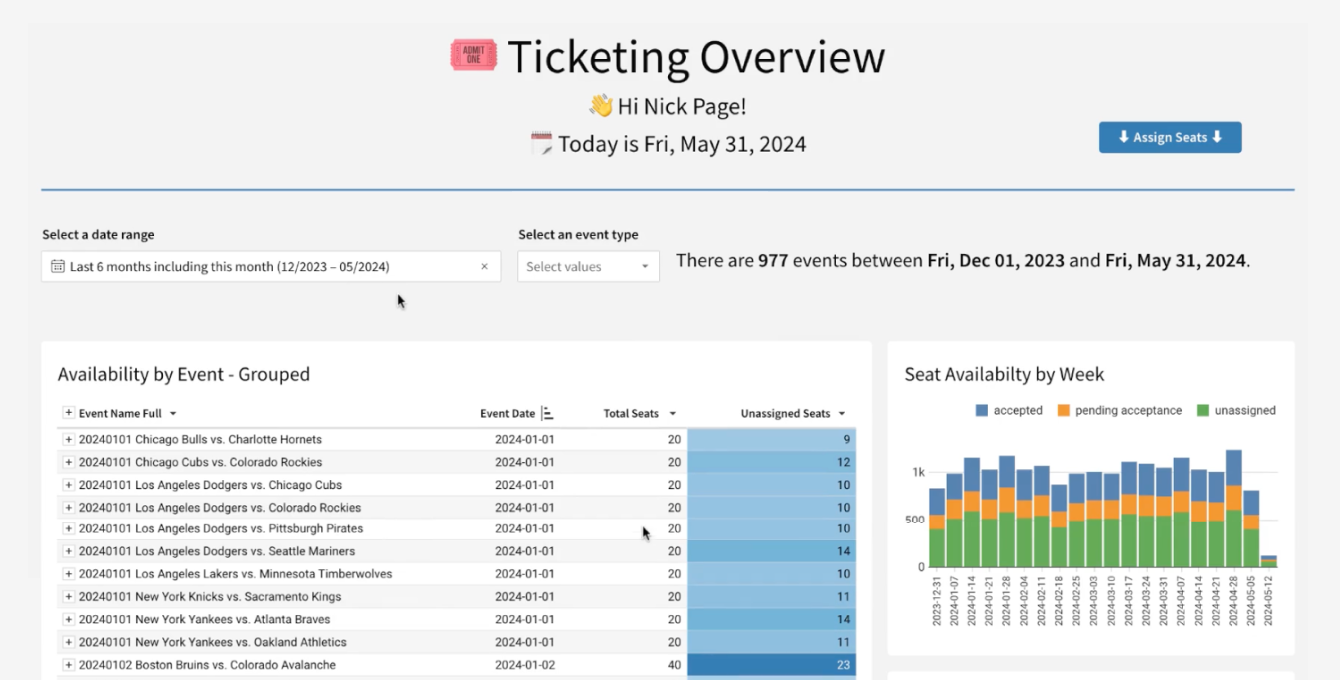 Ticketing Operations App