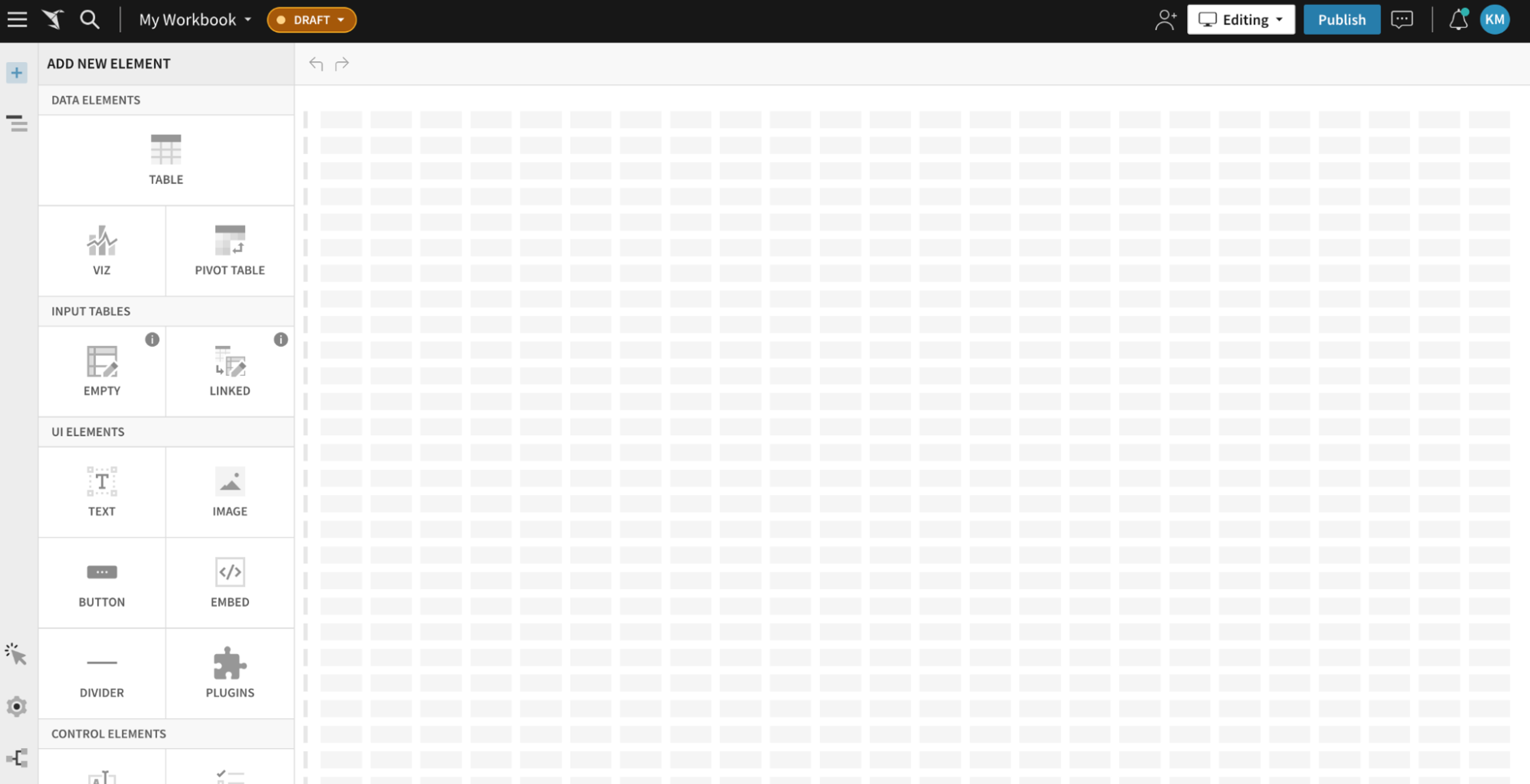 A screen with a white background and a button that says