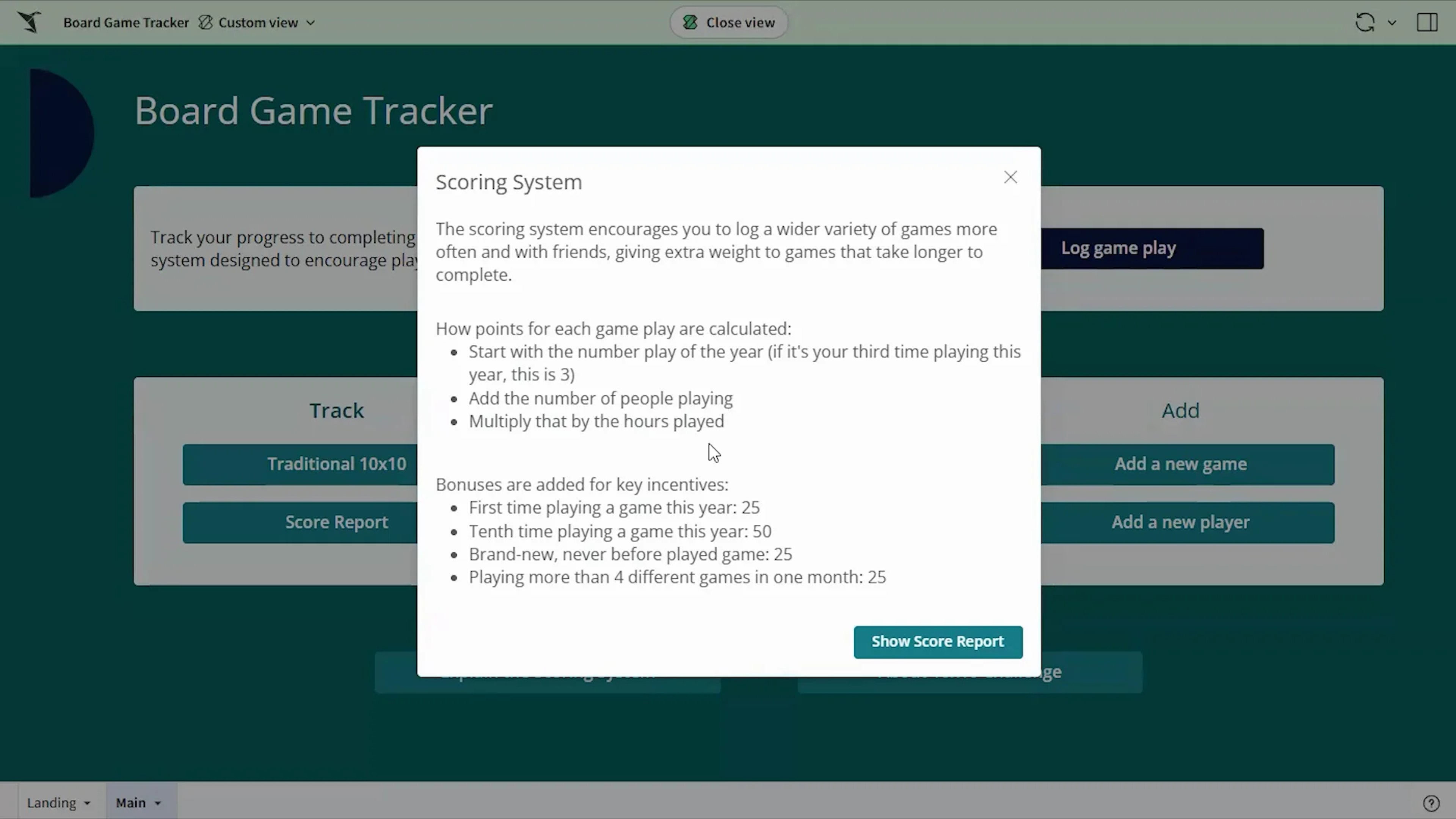 Board Game Tracker