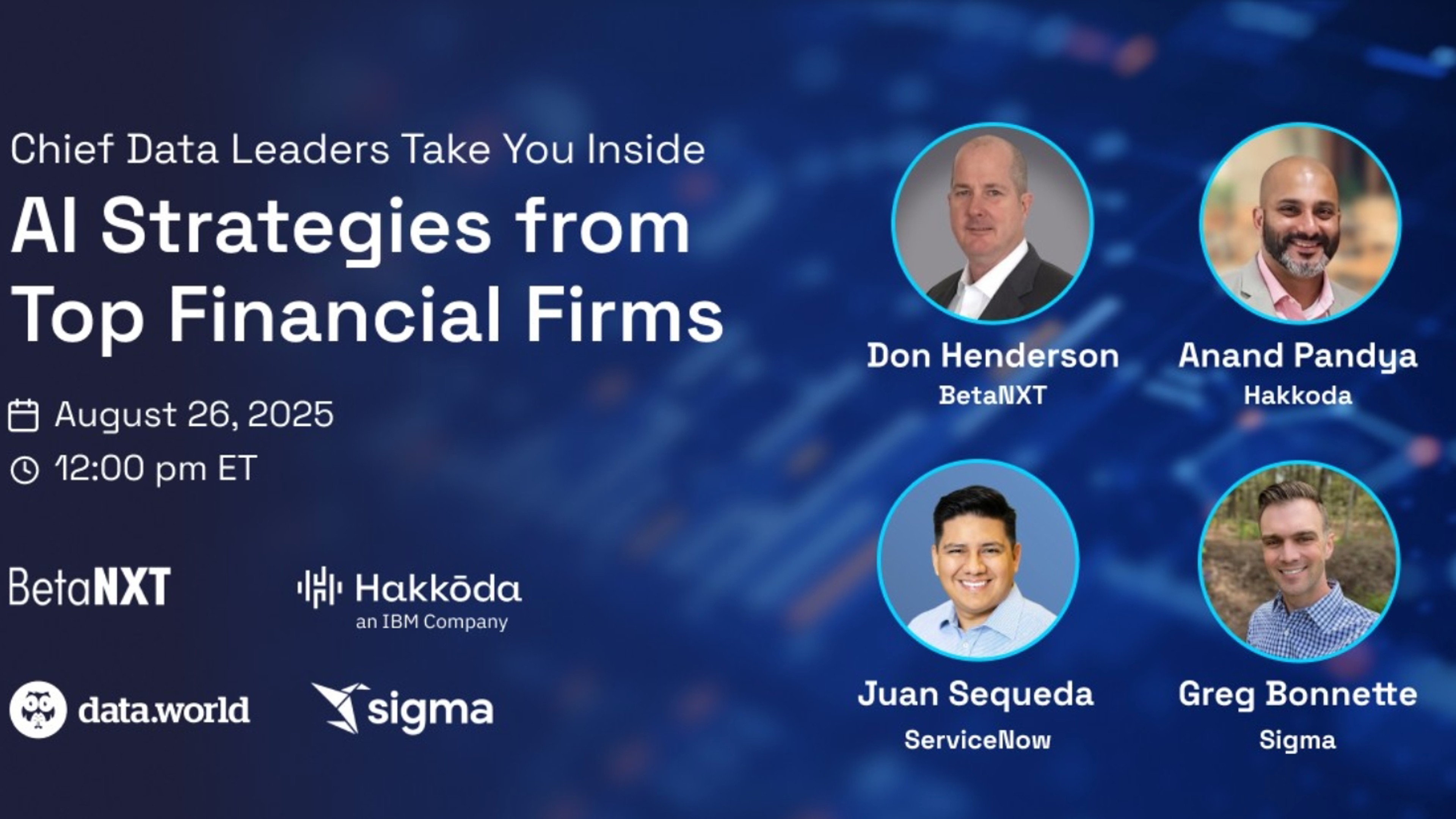 AI Strategies from Top Financial Firms