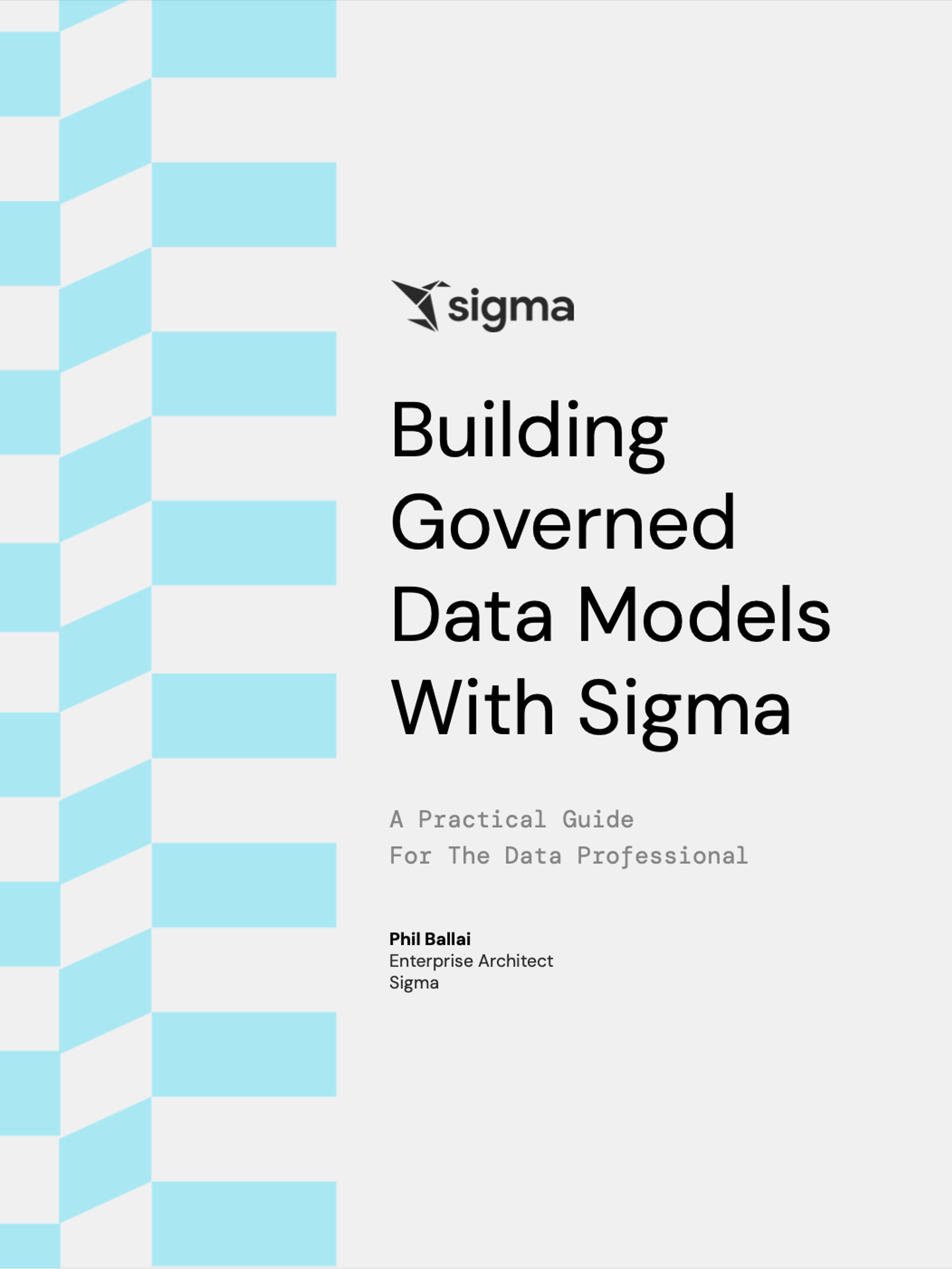 Building Governed Data Models With Sigma