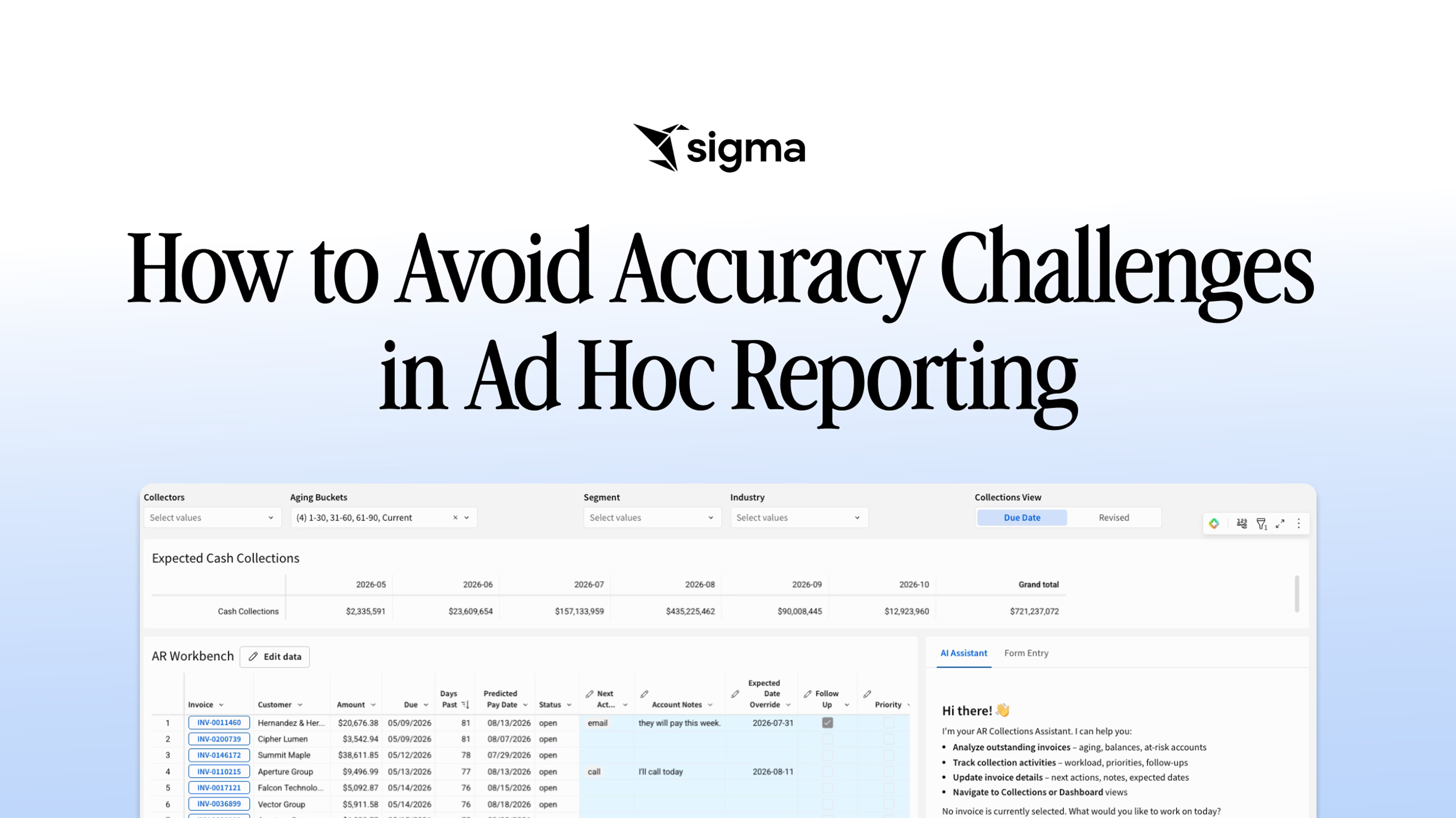 How to Avoid Accuracy Challenges in Ad Hoc Reporting