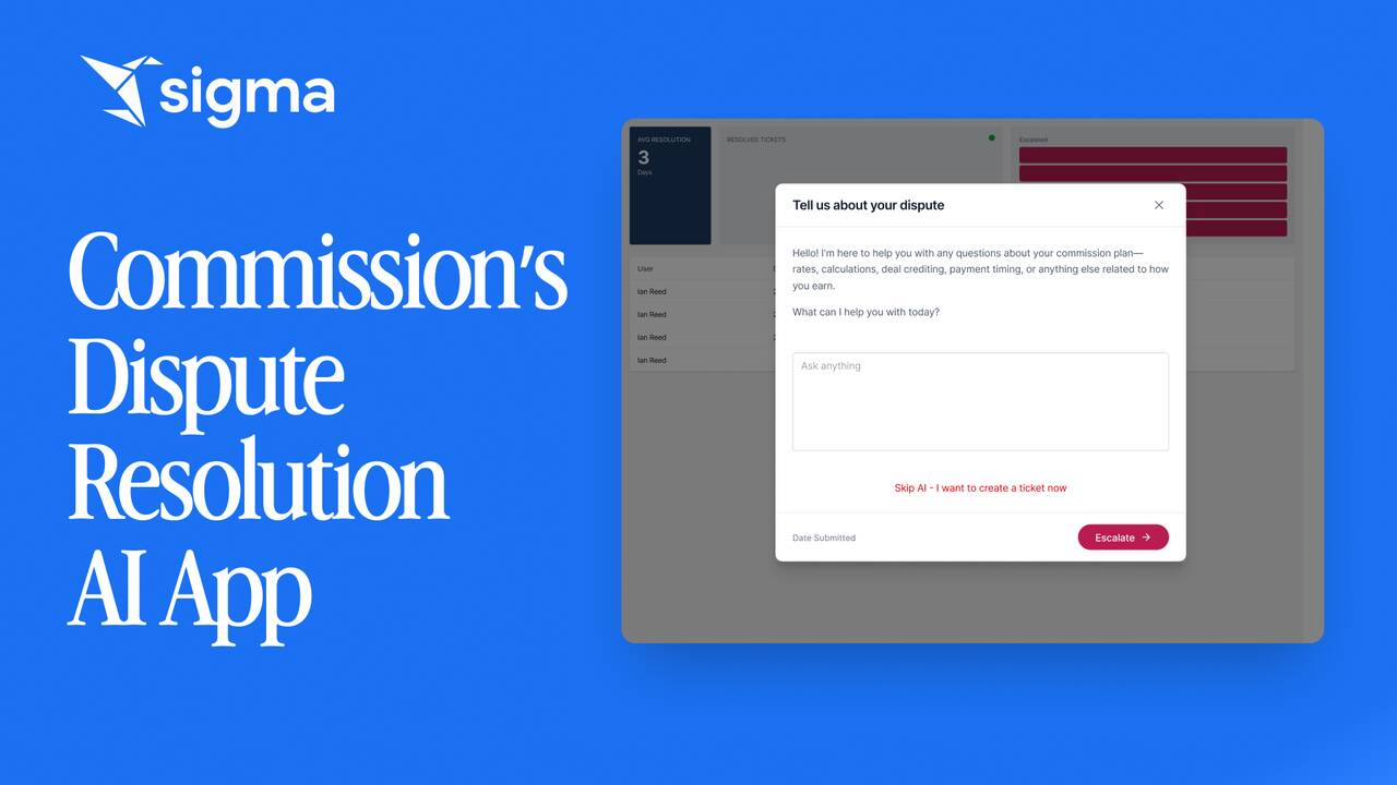 Commission Reconciliation